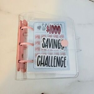Savings Challange Book Perfect Pocket / Purse Size Financial Freedom Binder